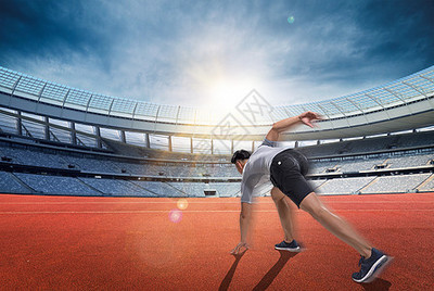 跑步的小男孩 体育运动中的成长印记